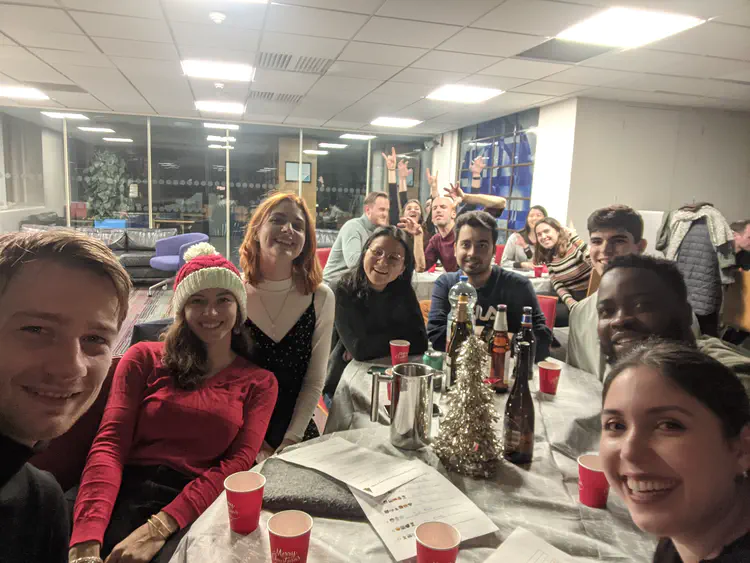 Lab's Christmas party